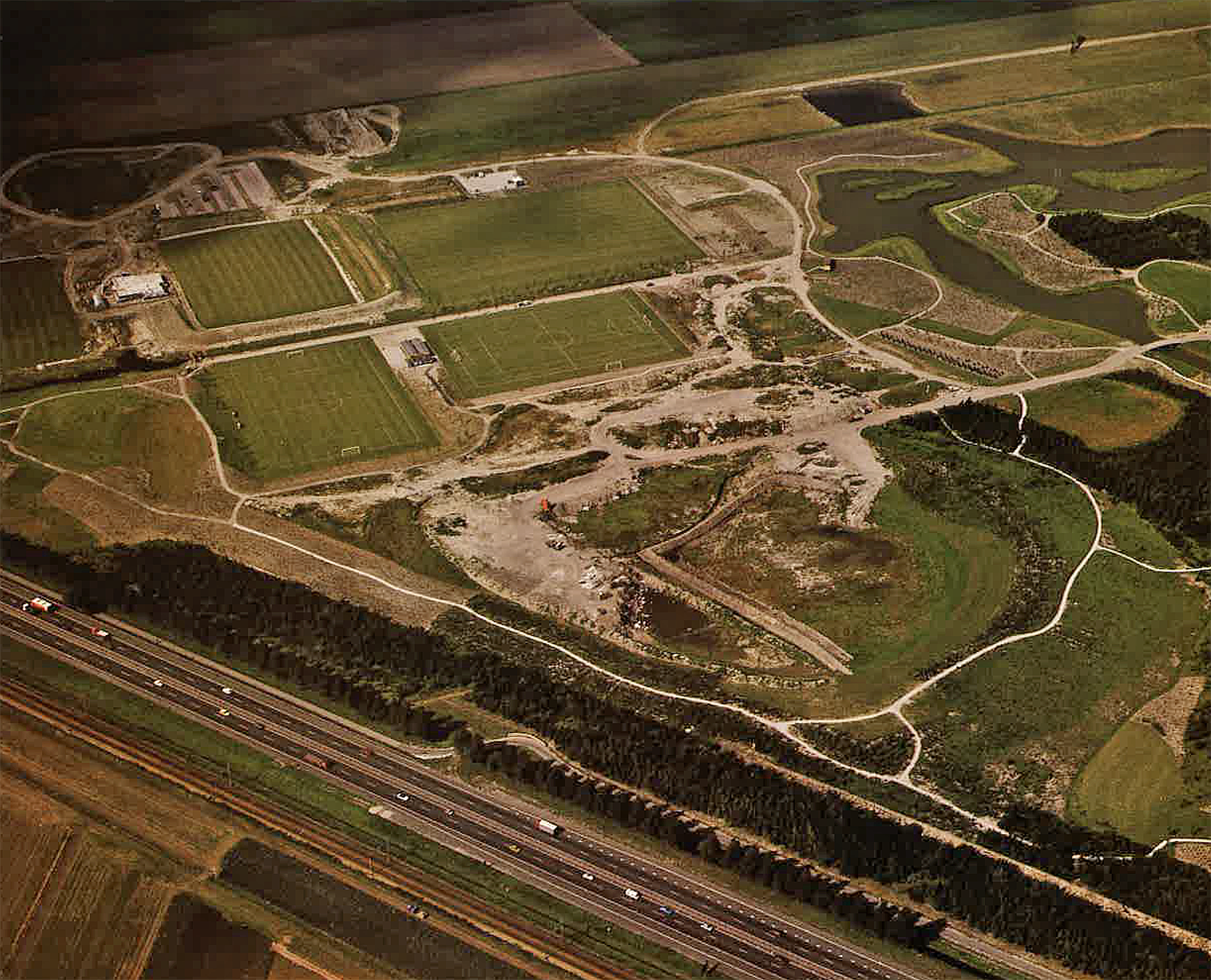 Het Westerpark Zoetermeer in aanleg